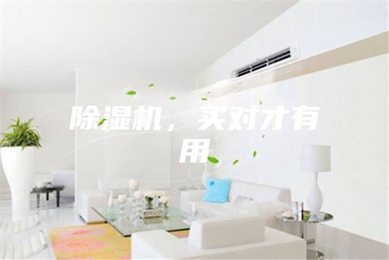 除濕機(jī)，買對(duì)才有用