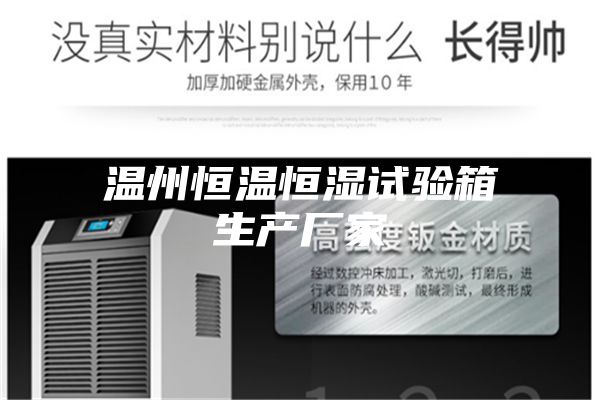 溫州恒溫恒濕試驗箱生產(chǎn)廠家