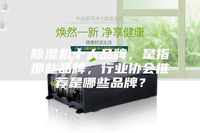 除濕機十大品牌，是指那些品牌，行業(yè)協(xié)會推薦是哪些品牌？