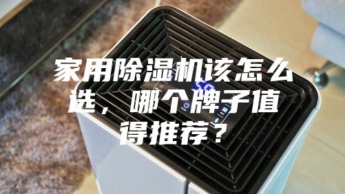 家用除濕機該怎么選，哪個牌子值得推薦？