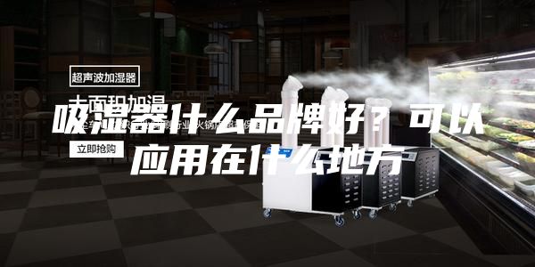 吸濕器什么品牌好？可以應用在什么地方