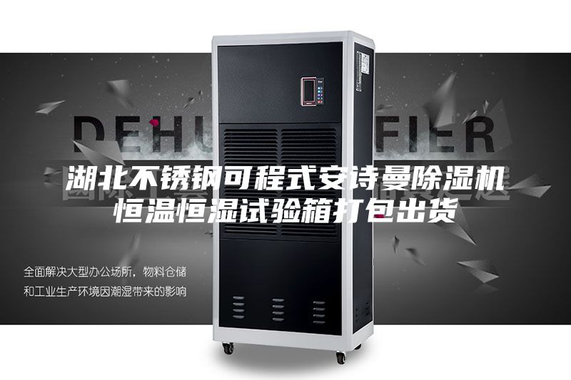 湖北不銹鋼可程式安詩(shī)曼除濕機(jī)恒溫恒濕試驗(yàn)箱打包出貨