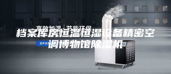 檔案庫房恒溫恒濕設(shè)備精密空調(diào)博物館除濕機