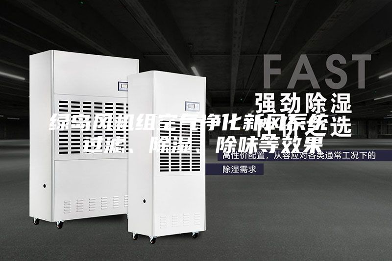 綠島風(fēng)機(jī)組空氣凈化新風(fēng)系統(tǒng)  過(guò)濾、除濕、除味等效果