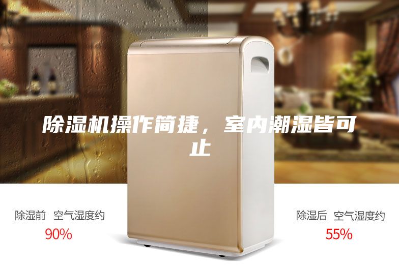除濕機(jī)操作簡捷，室內(nèi)潮濕皆可止