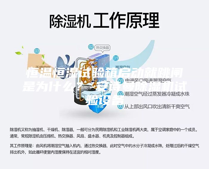恒溫恒濕試驗箱啟動就跳閘是為什么？-安詩曼除濕機試驗設(shè)備