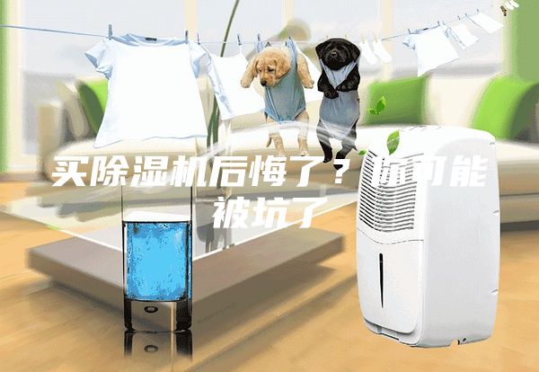 買除濕機后悔了？你可能被坑了