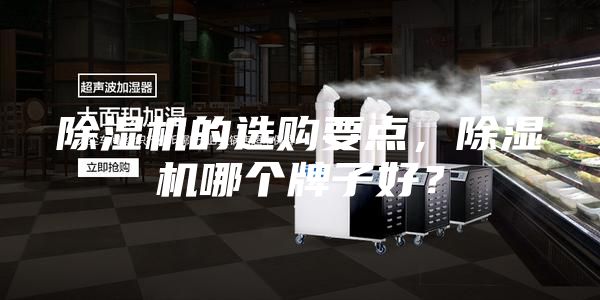 除濕機(jī)的選購要點(diǎn)，除濕機(jī)哪個(gè)牌子好？