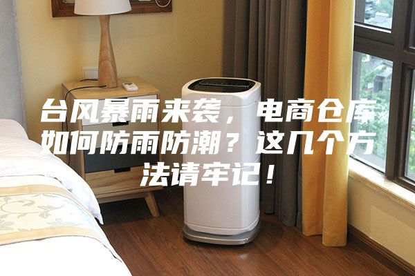 臺風暴雨來襲，電商倉庫如何防雨防潮？這幾個方法請牢記！