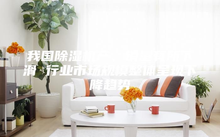 我國除濕機產(chǎn)、銷量有所下滑 行業(yè)市場規(guī)模整體呈現(xiàn)下降趨勢