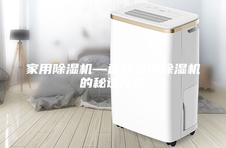 家用除濕機—選購家用除濕機的秘訣所在