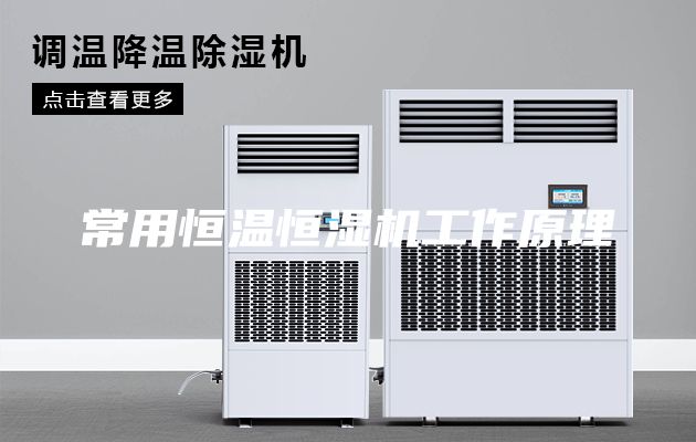 常用恒溫恒濕機(jī)工作原理