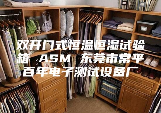 雙開(kāi)門(mén)式恒溫恒濕試驗(yàn)箱 ASM 東莞市常平百年電子測(cè)試設(shè)備廠