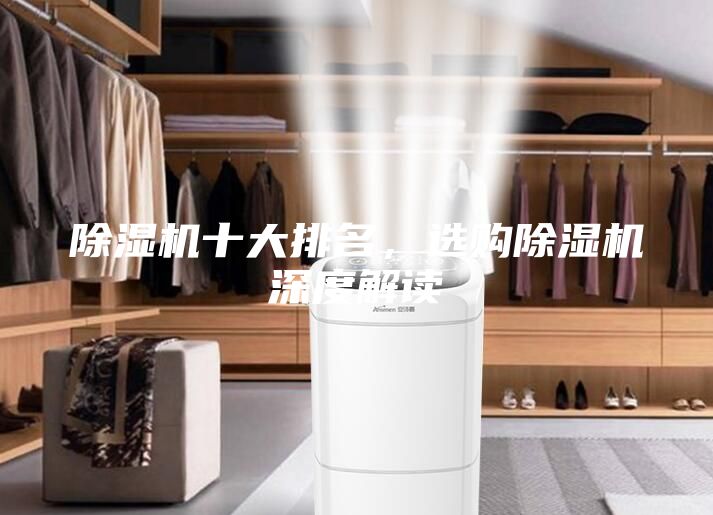 除濕機十大排名，選購除濕機深度解讀