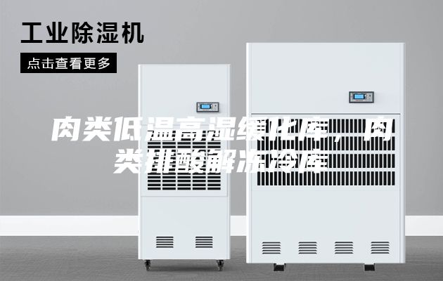 肉類低溫高濕緩化庫，肉類排酸解凍冷庫