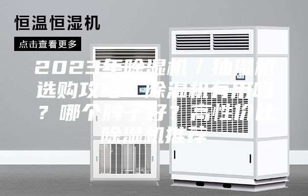 2023年除濕機(jī)／抽濕機(jī)選購(gòu)攻略！除濕機(jī)有用嗎？哪個(gè)牌子好？高性價(jià)比除濕機(jī)推薦